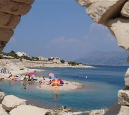 In Povlja With Sea View, Balcony, Air Conditioning Wifi 4936-1 -2 -3 Apartment